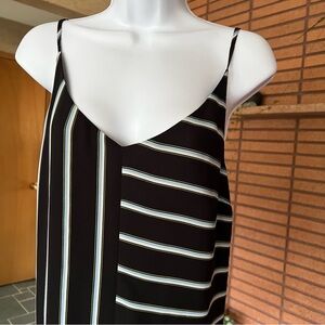 Black and White Striped Camisole